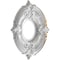 Ekena Millwork Attica PVC Ceiling Medallion (Fits Canopies up to 4 1/8"), Brght Coat Gold, 10"OD x 3 1/2"ID x 3/4"P CMP10ATBGL - alternate 4